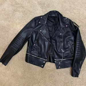 Zara Faux Leather Jacket